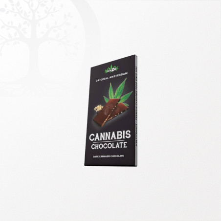 Chocolat noir avec graines de chanvre