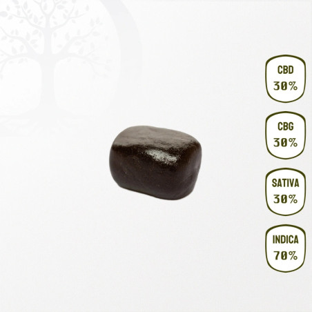 Résine 30 % CBD & 30 CBG l'Afghan