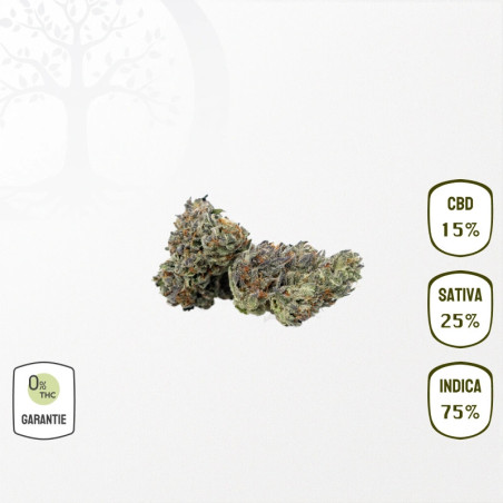 OG Kush 15 % CBD (Sans THC)