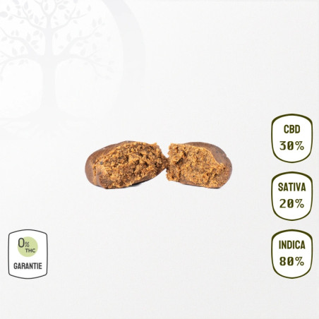 Résine 30 % CBD Strawberry Kush (Sans THC)