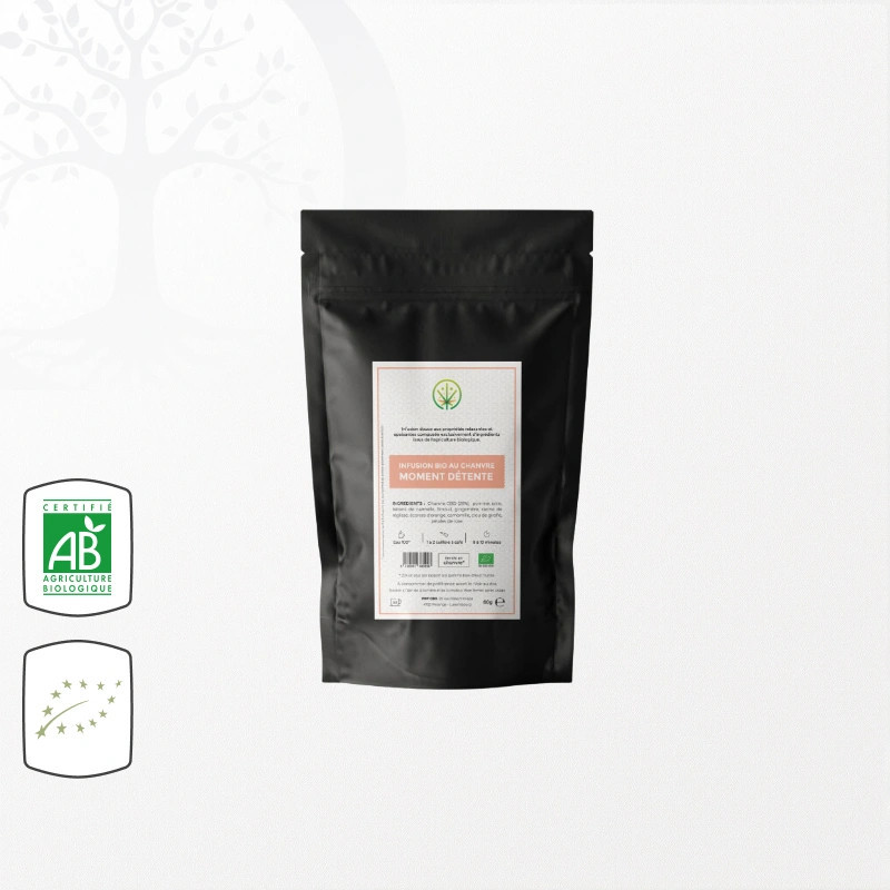 Infusion à base de chanvre moment détente bio 60g