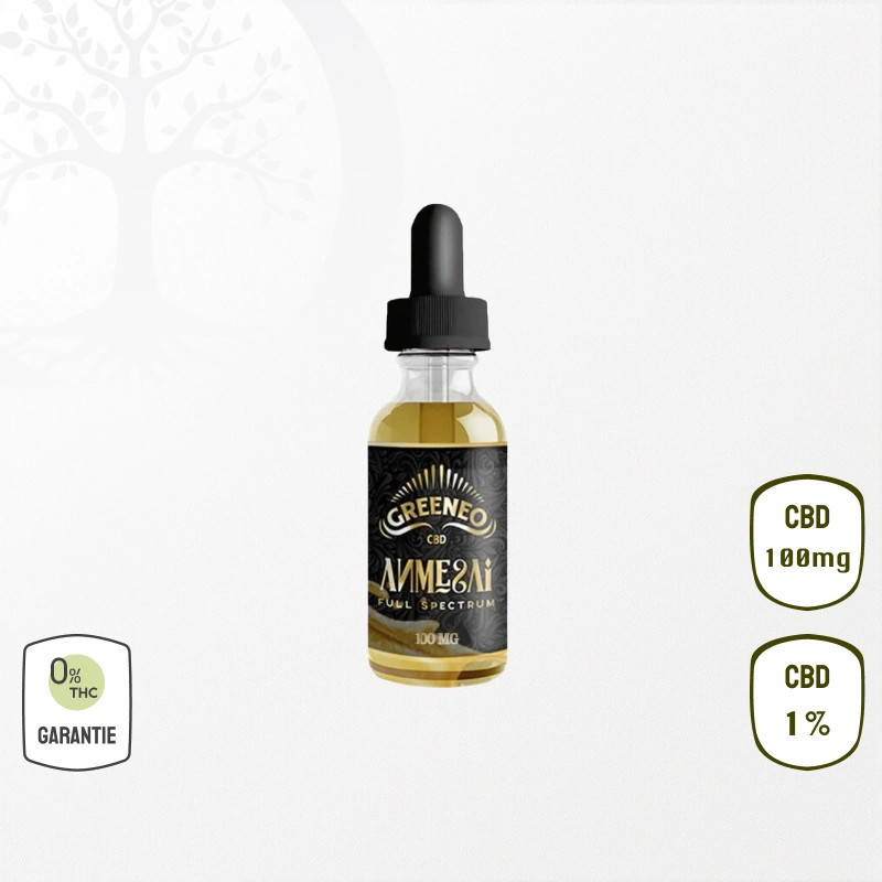 E-Liquide ANMESAI (Amnésia) 100mg 1 % CBD (Sans THC)