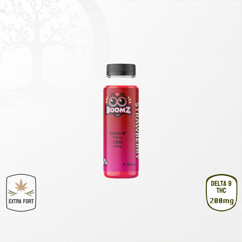 Sirop Delta-9 THC Fraise