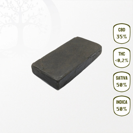 Résine 35% CBD Hash 35