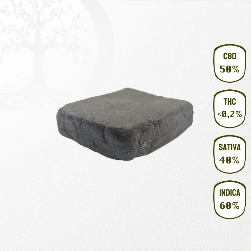 Résine 50 % CBD Classic Brown