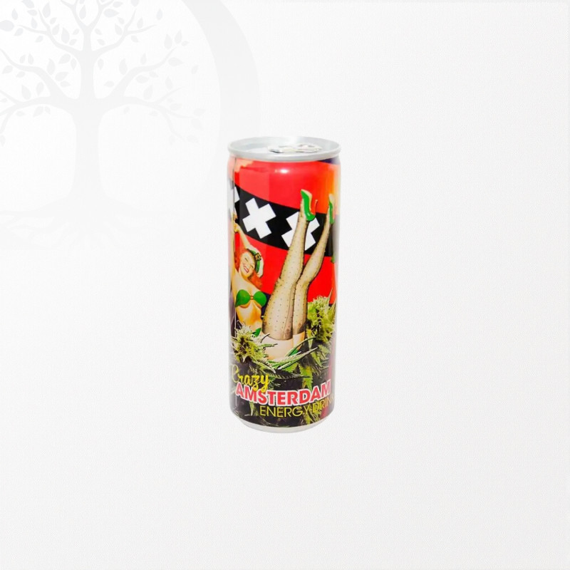 Boisson énergisante à base de chanvre Crasy Amsterdam