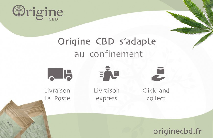 Origine CBD S'adapte Au Confinement