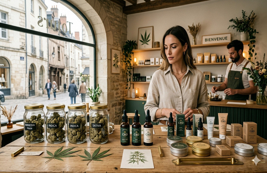Meilleurs shops CBD à Tours