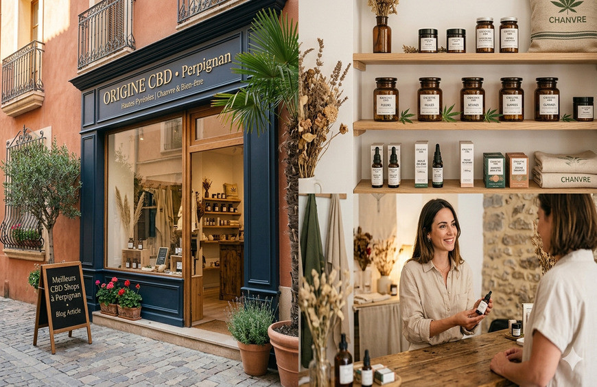 Meilleurs shops CBD à Perpignan