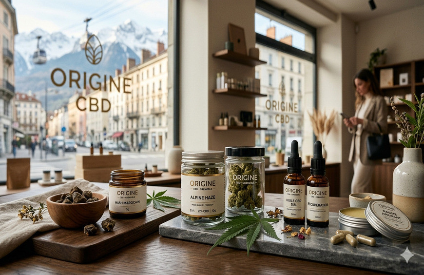 Meilleurs shops CBD à Grenoble