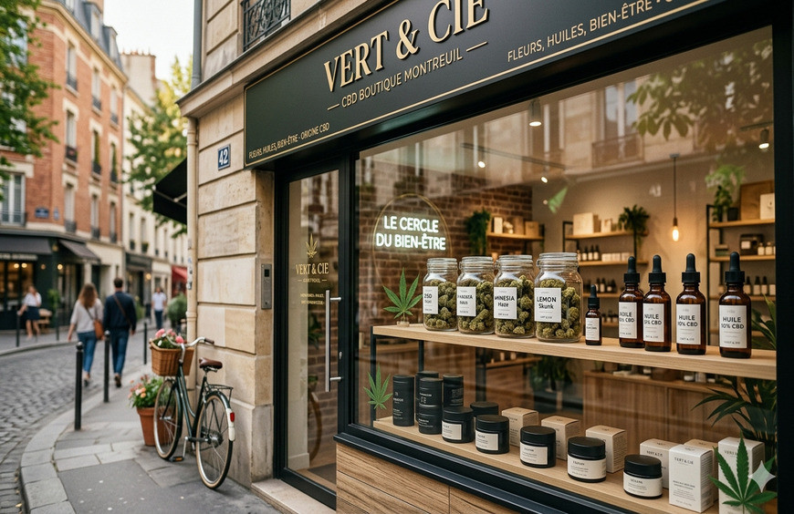 Meilleurs shops CBD à Montreuil