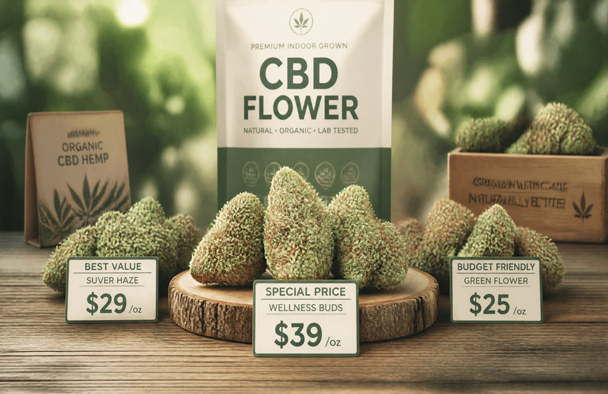 Meilleures fleurs CBD pas chères en 2026